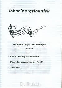 Liedbewerking serie 3 voor orgel