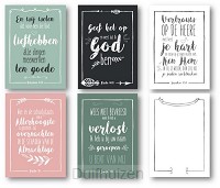 Bemoedigingskaarten HSV a6 set6