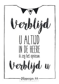 Poster a5 hsv verblijd u altijd in de