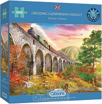 Crossing Glennfinnan viaduct,puzzel 1000
