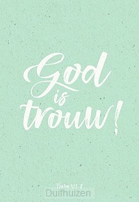 Wenskaart God is trouw