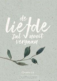 Metal deco de liefde zal nooit vergaan