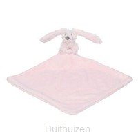 Mini Pink Rabbit Richie with blanket