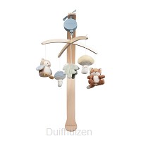 Houten muziekmobiel Forest Friends