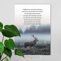 Poster a4  t Hijgend hert  psalm 42
