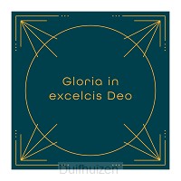 Kerstkaart ''Gloria in excelsis Deo