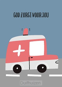 Kinderkaart God zorgt voor jou