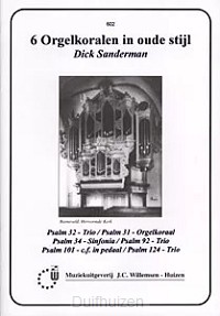 6 orgelkoralen in oude stijl