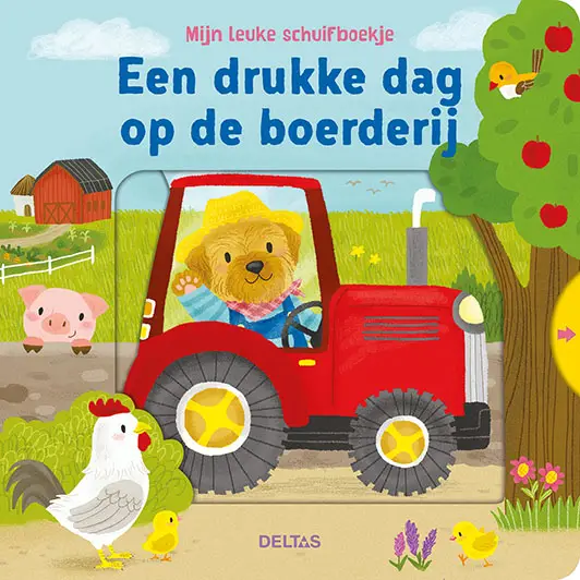 Mijn leuke schuifboekje, Een drukke dag op de boerderij