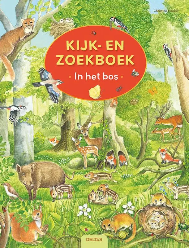 Kijk- en zoekboek - In het bos