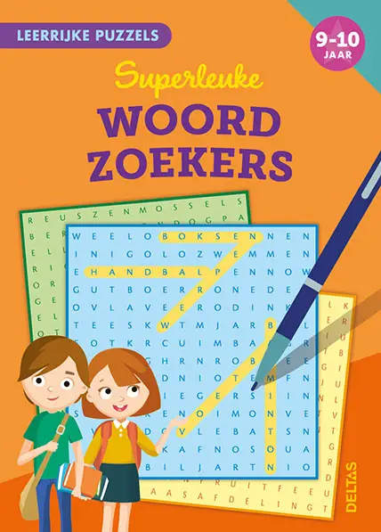 Leerrijke puzzels - Superleuke woordzoekers (9-10 j.)