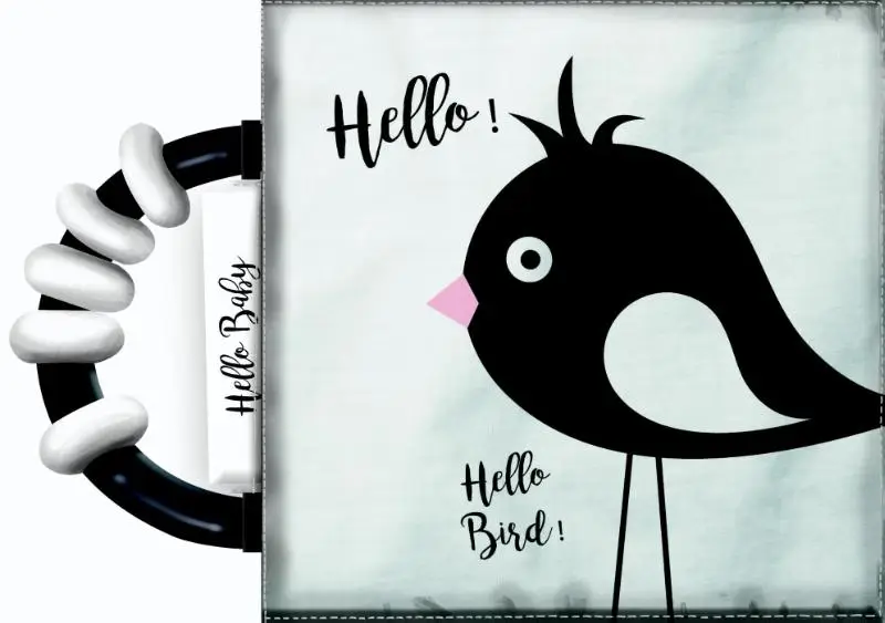KNISPERBOEKJE MET RAMMELAAR - HELLO BABY