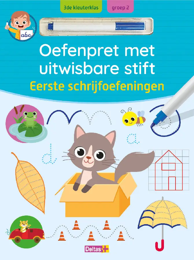 Oefenpret met uitwisbare stift - eerste