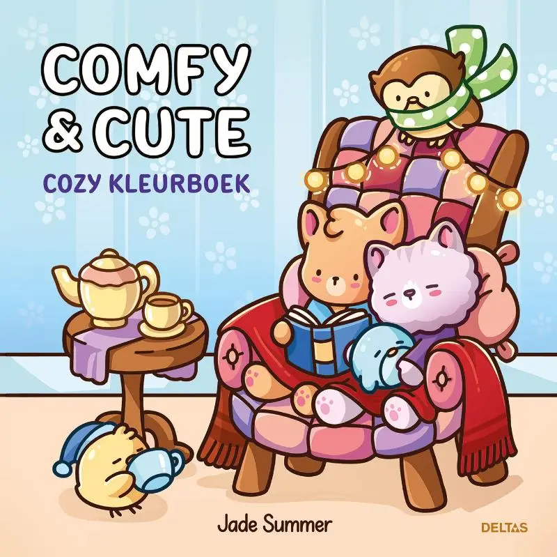 Comfy & Cute - Cozy kleurboek Jade Summer