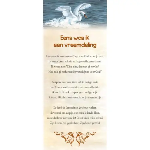 Bladwijzer eens was ik een vreemdeling