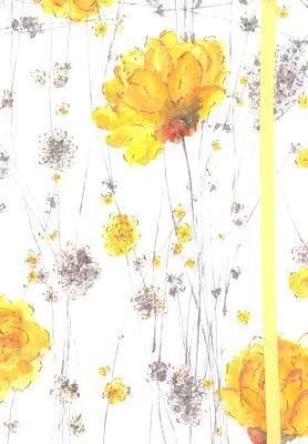 Compact Journal yellow flowers