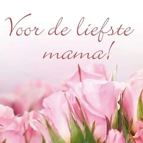 Voor de liefste mama
