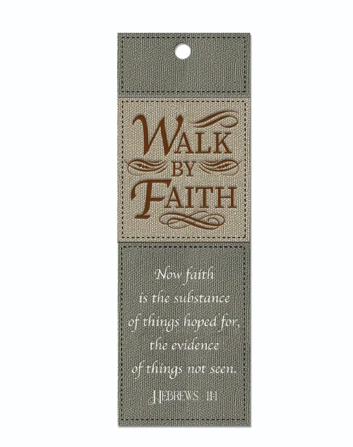 Luxleather Bookmark Walk by faith