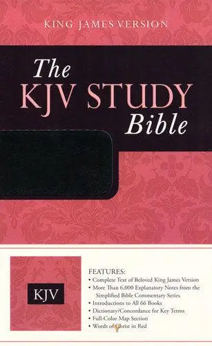 King James Studybible - two toned brown