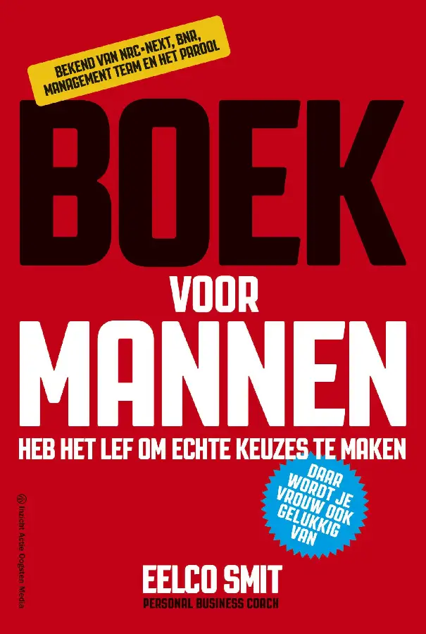 Boek voor MANNEN