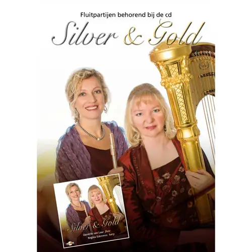 Silver & gold muziekboek
