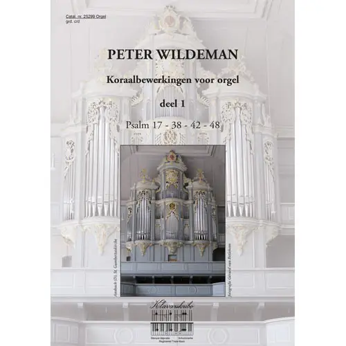 Koraalbew. voor orgel 1 klavarskrib