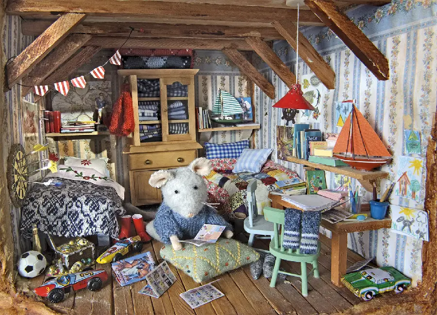 Puzzel 200 st.The Mouse Mansion