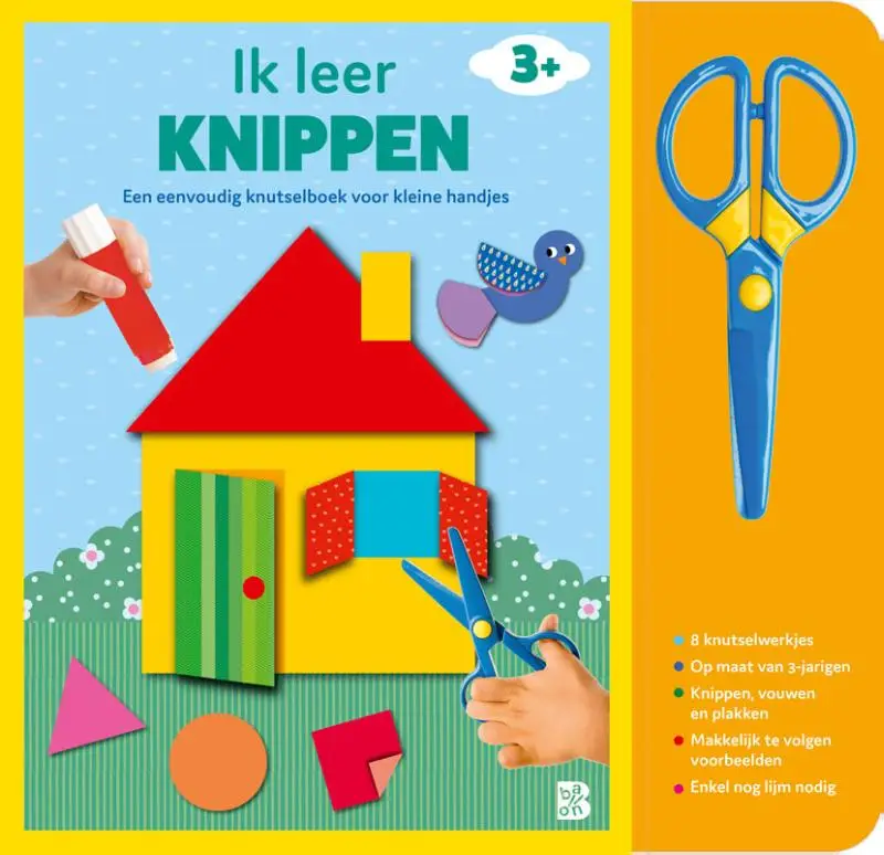 Ik leer knippen 3+ (huis) + schaartje