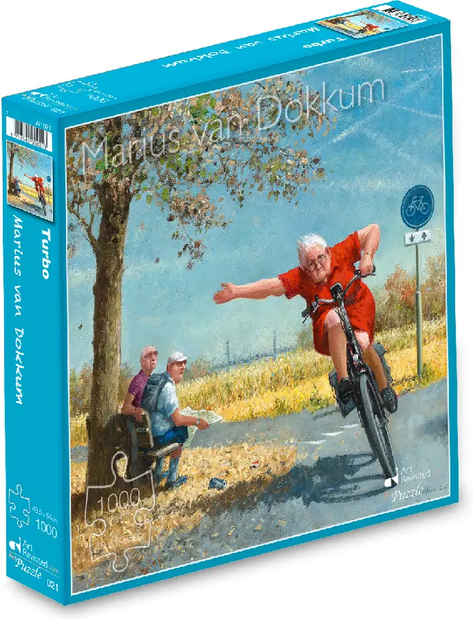 Marius van Dokkum - Turbo Puzzel 1000 stukjes