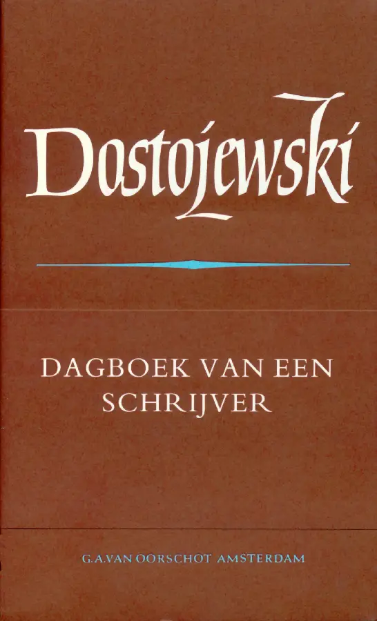 Verzamelde werken / 10 dagboek van een schrijver