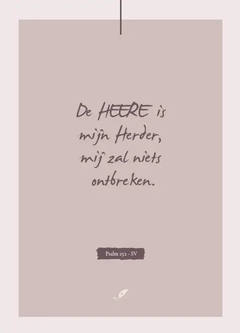 De Heere is mijn Herder SV