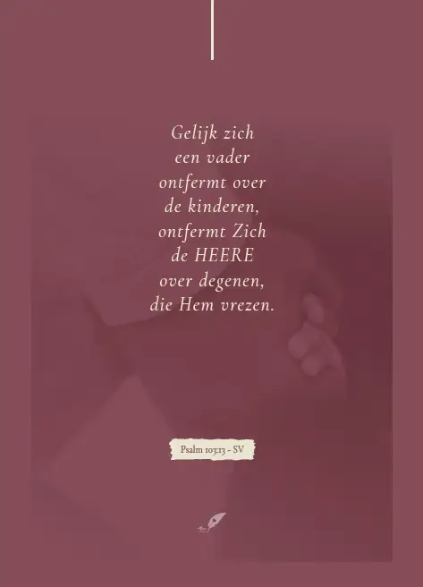 Gelijk zich een Vader ontfermt  SV