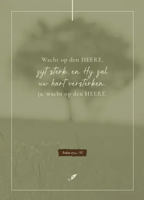 Wacht op den Heere SV