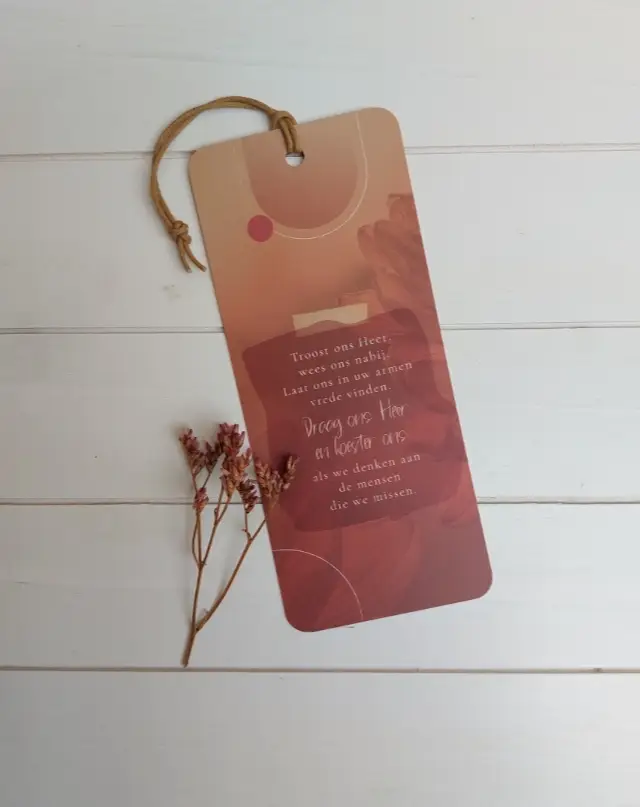 Boekenlegger Draag ons Heer