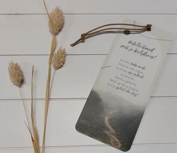 Boekenlegger Ga met Gods ...