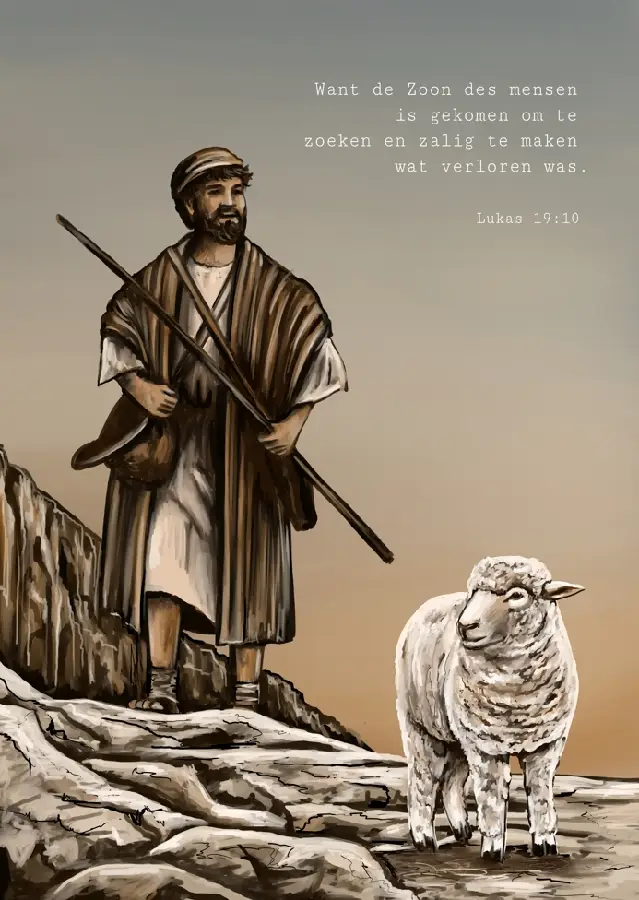 Want de Zoon des mensen is gekomen