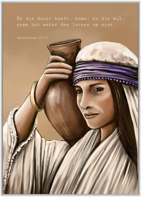 Poster A5 Jezus: Ik ben het Licht der