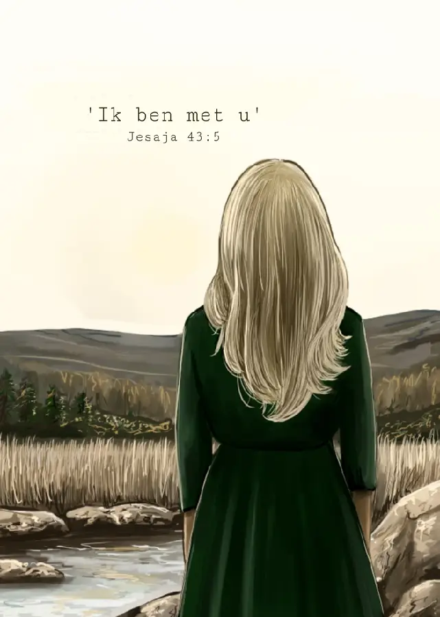 Poster A5 Ik ben met u