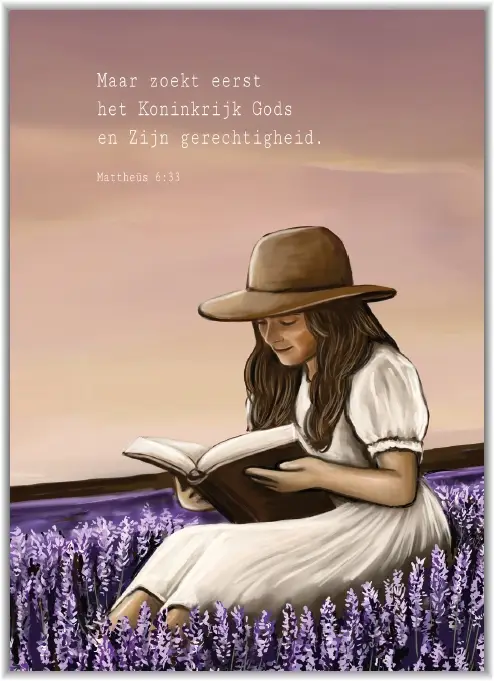 Poster A5 O God! Gij zijt mijn God