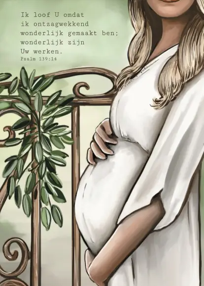 Poster A5 Ik loof U omdat