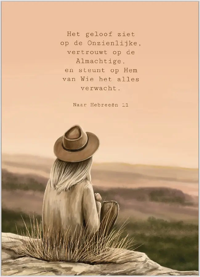 Kaartje A7 Blijft in Mij