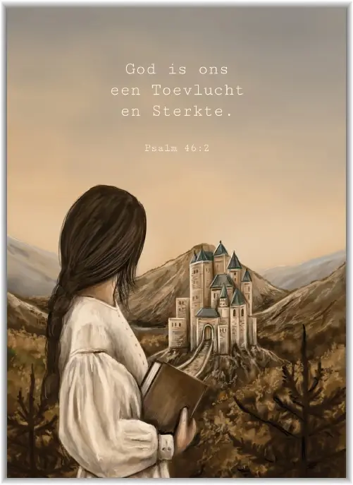 Kaartje A7 Gij zijt mijn Schuilplaats