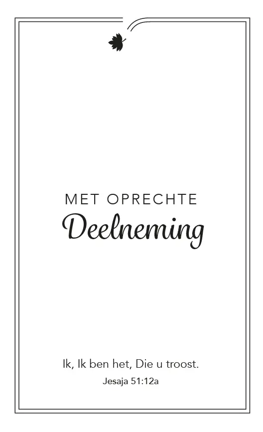 map rouw wenskaart bijbeltekst