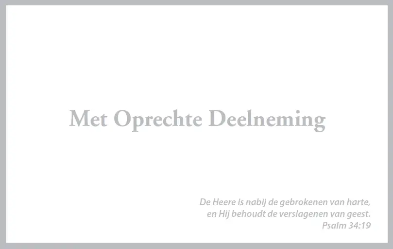 Map rouw grijs; SV bijbeltekst