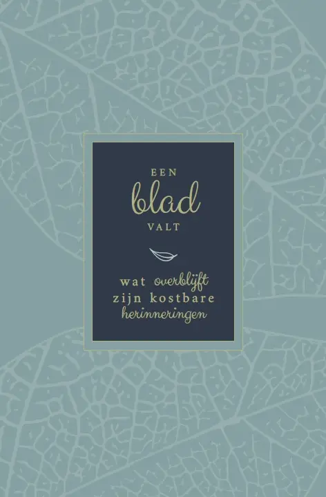 Wenskaart veel sterkte om dit verlies