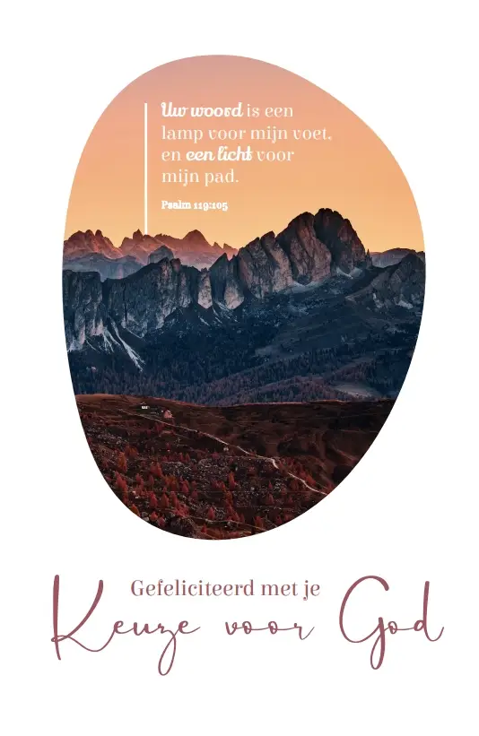 Gefeliciteerd met je keuze