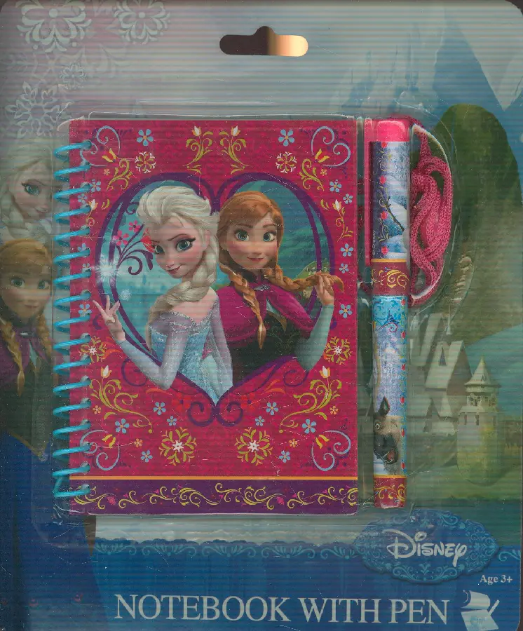 Frozen notitieboekje + pen