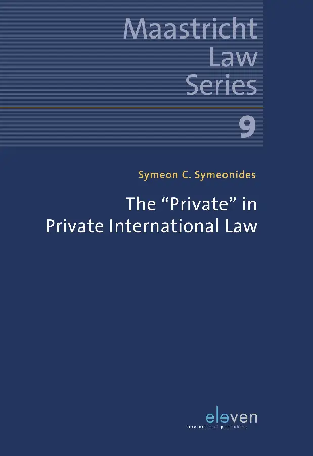The 'Private' in Private International Law
