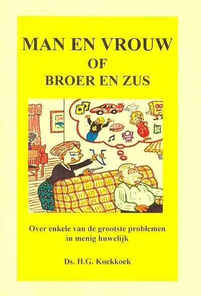 Man en vrouw of broer en zus