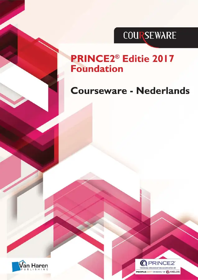 Prince2® editie 2017 Foundation / Courseware - Nederlands